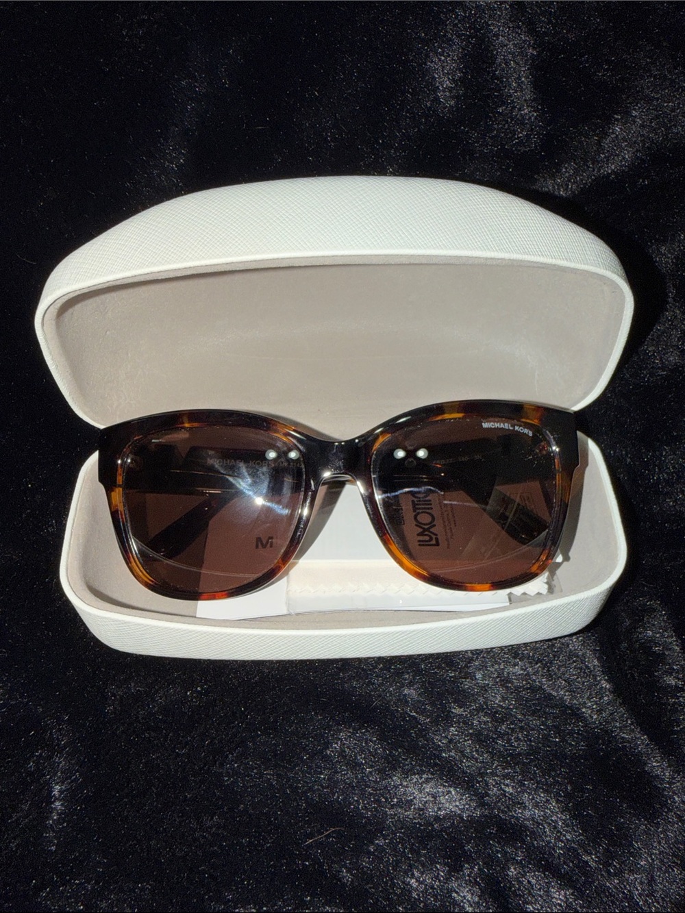 BN Michael Kors Tortoiseshell Sunglasses with Brown Lenses